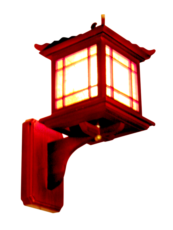 Đèn chùa gỗ