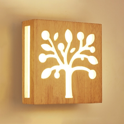 Đèn ốp tường gỗ- sự lựa chọn tuyệt vời cho ngôi nhà